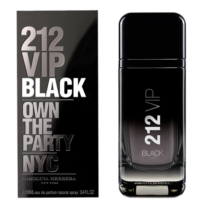 Perfume 212 VIP Black Carolina Herrera Eau de Parfum - 100ml