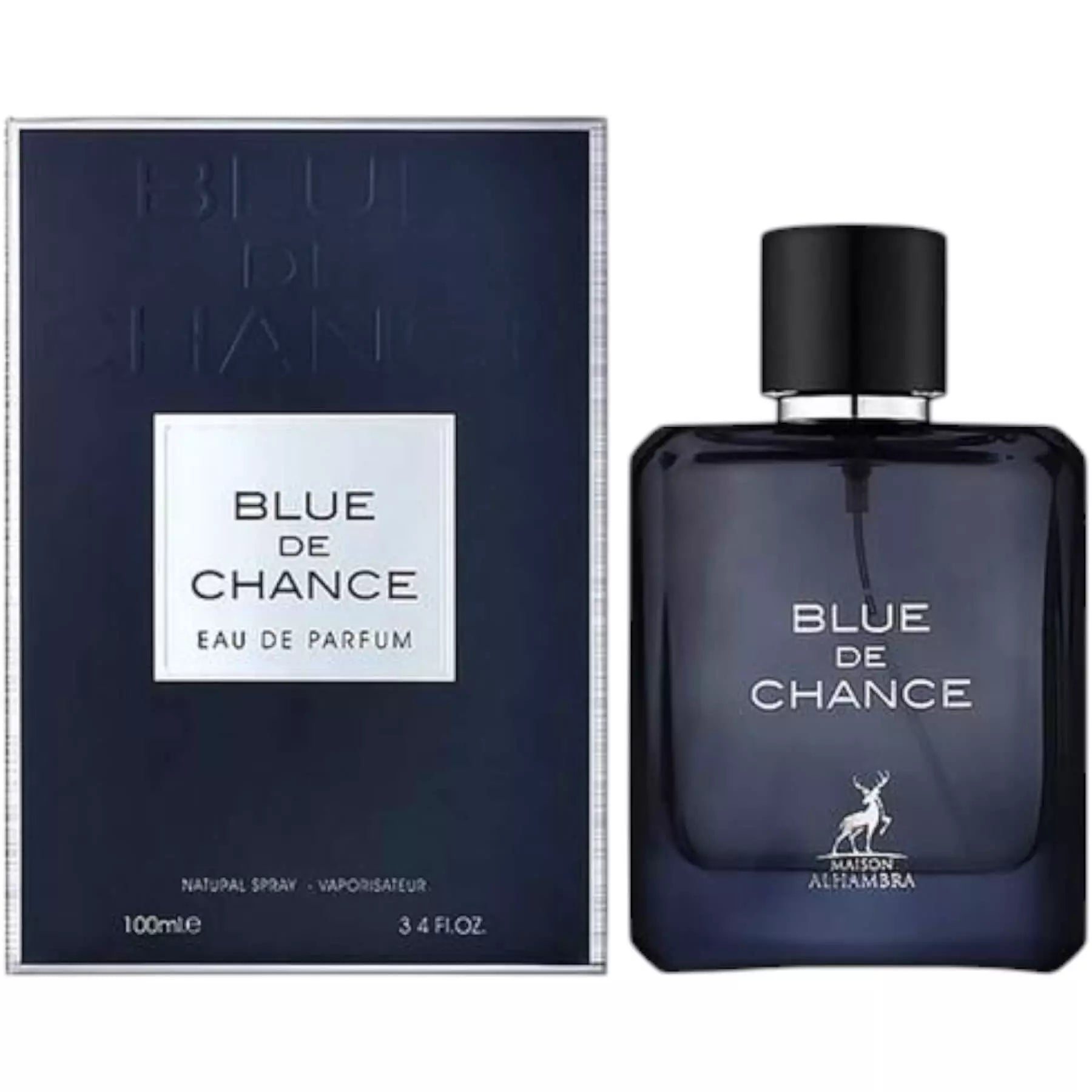 Perfume Arabe Masculino Maison Alhambra Blue de Chance EDP 100ml