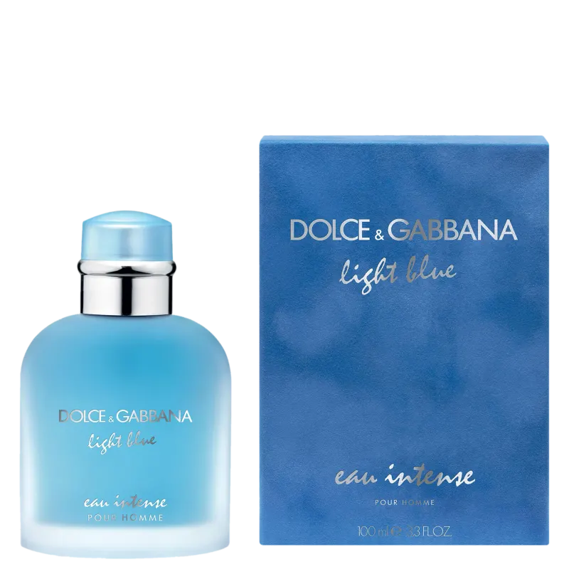 Perfume Light Blue Pour Homme Eau Intense Dolce & Gabbana Eau de Parfum - 100ml