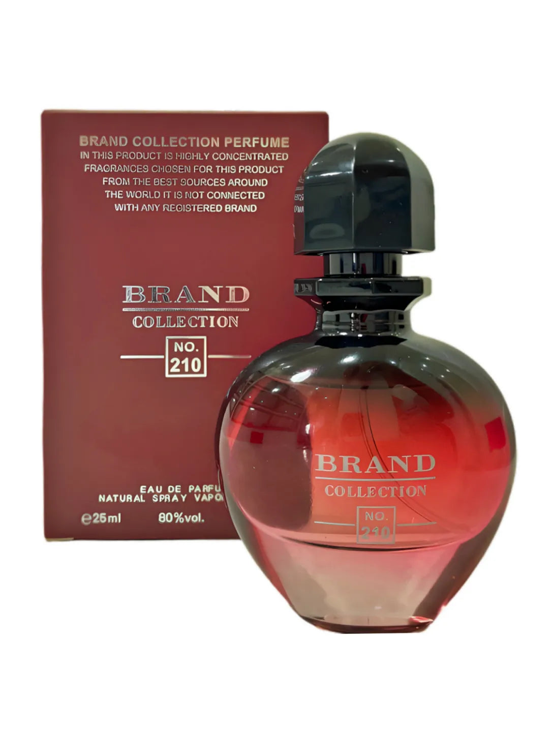 Brand Collection 210 - Paco Rabanne Black XS Feminino 25ml