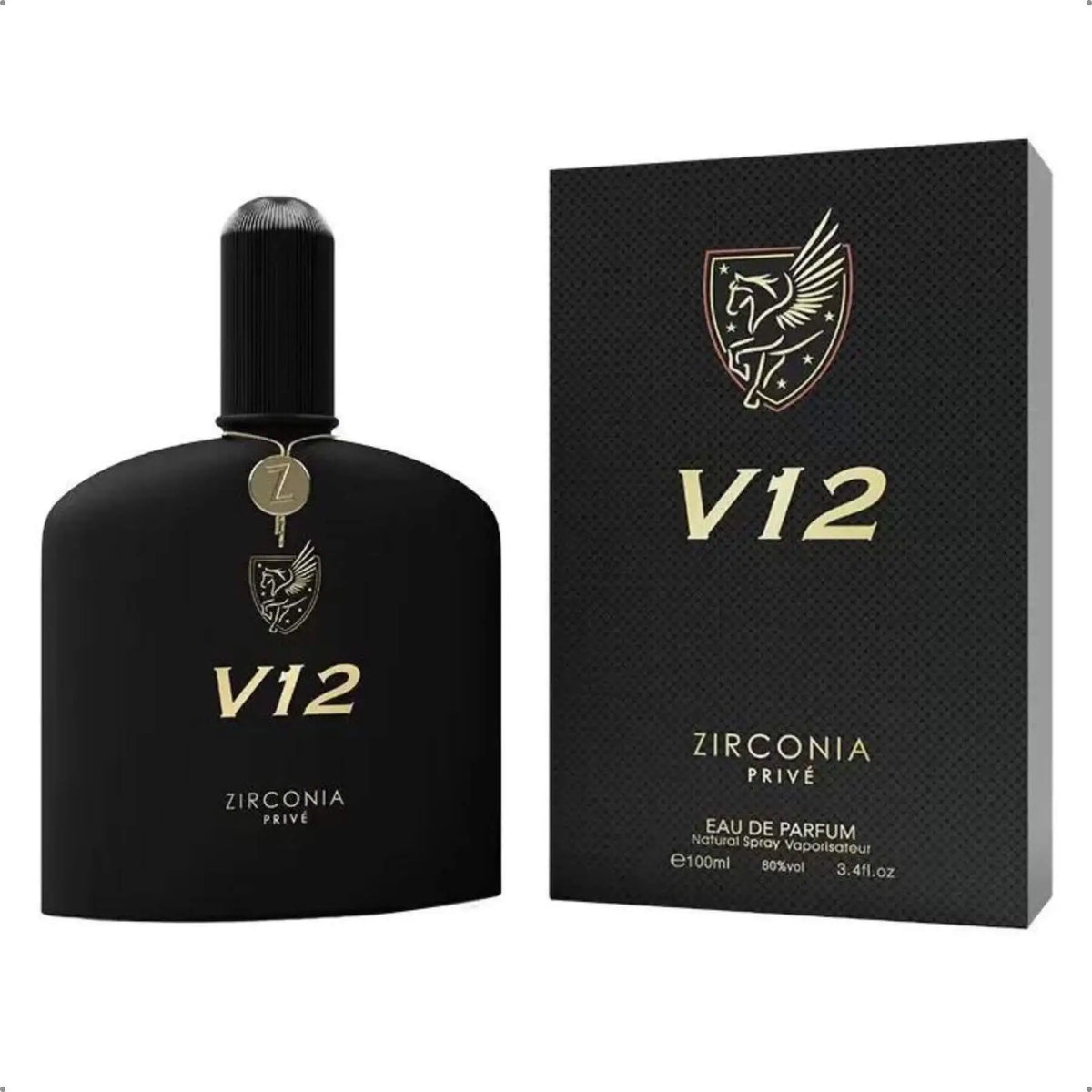 Perfume Árabe Zircônia Privé V12 Masculino 100ml
