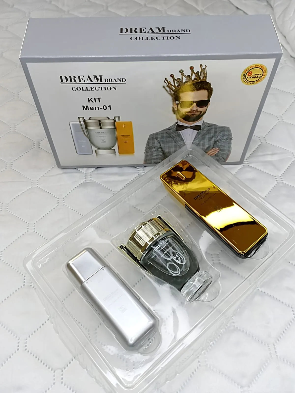 Kit n° 01 com 3 Perfumes Masc - Dream Brandcolletcion