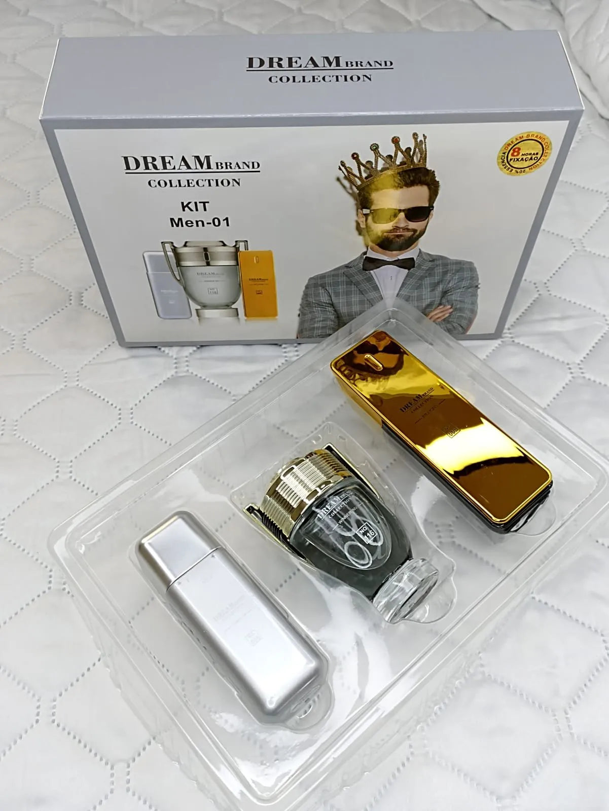 Kit n° 01 com 3 Perfumes Masc - Dream Brandcolletcion